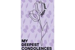 My Deepest Condolences - Card Series